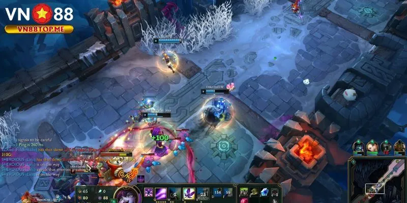 Lối chơi của LOL dựa trên nền tảng chiến thuật